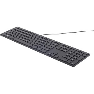 Matias RGB Backlit Wired Aluminum Keyboard for Mac Black - 1 of 4