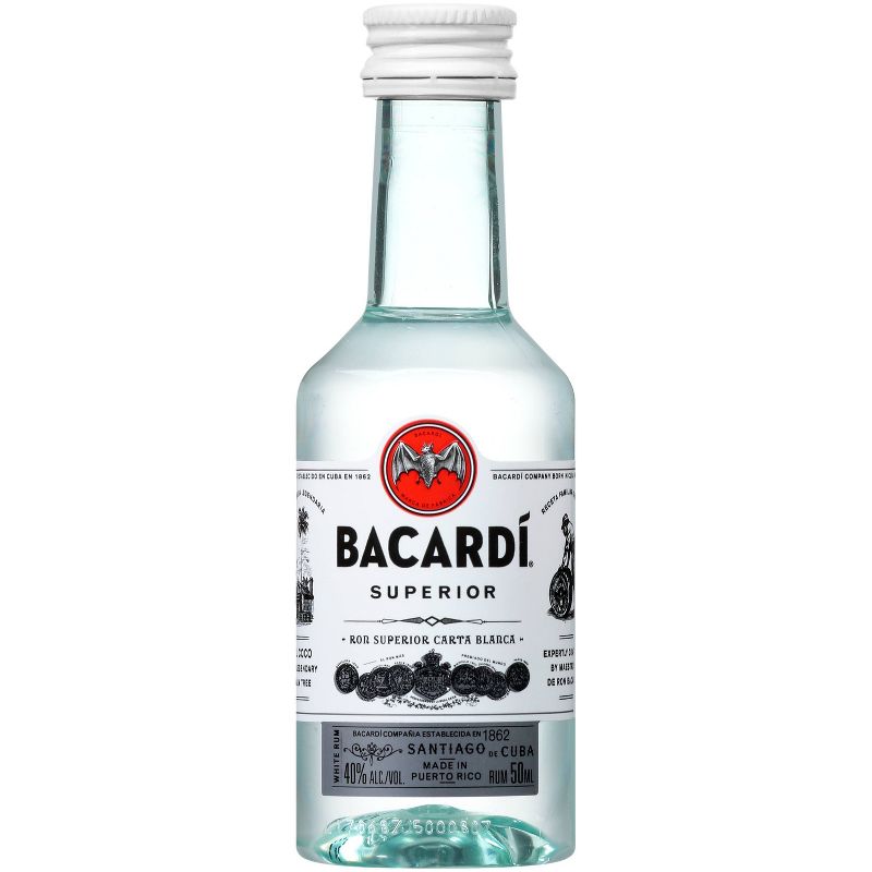 Bacardi Rum - 50ml Plastic Bottle, 1 of 8