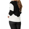 Women's Feminine Openwork Knit Sweater - Double Take - 2 of 4
