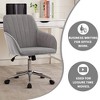 TY Adjustable Office Chair, Home Bedroom, Ergonomic Swivel Chair, Backrest Seat - 3 of 4