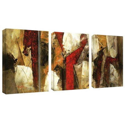 3pc Abstract IX by Masters Art - Trademark Fine Art