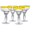 Artland Festival Margarita Glass 14 oz Sunflower - 2 of 2
