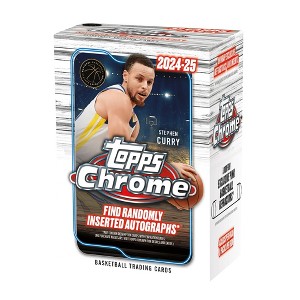 Topps NBA 2024/25 Topps Chrome Basketball Value Box | 8 Packs, 4 Cards Per Pack - 1 of 4