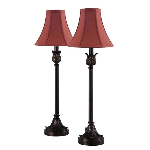 Buffet lamps store with black shades