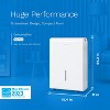 hOmeLabs 50 Pint Wi-Fi Dehumidifier for up to 7,000 Sq Ft Rooms (MAX 120 Pint at 95°F, 90% RH) – Humidity Control for Large Rooms and Basements - 2 of 4