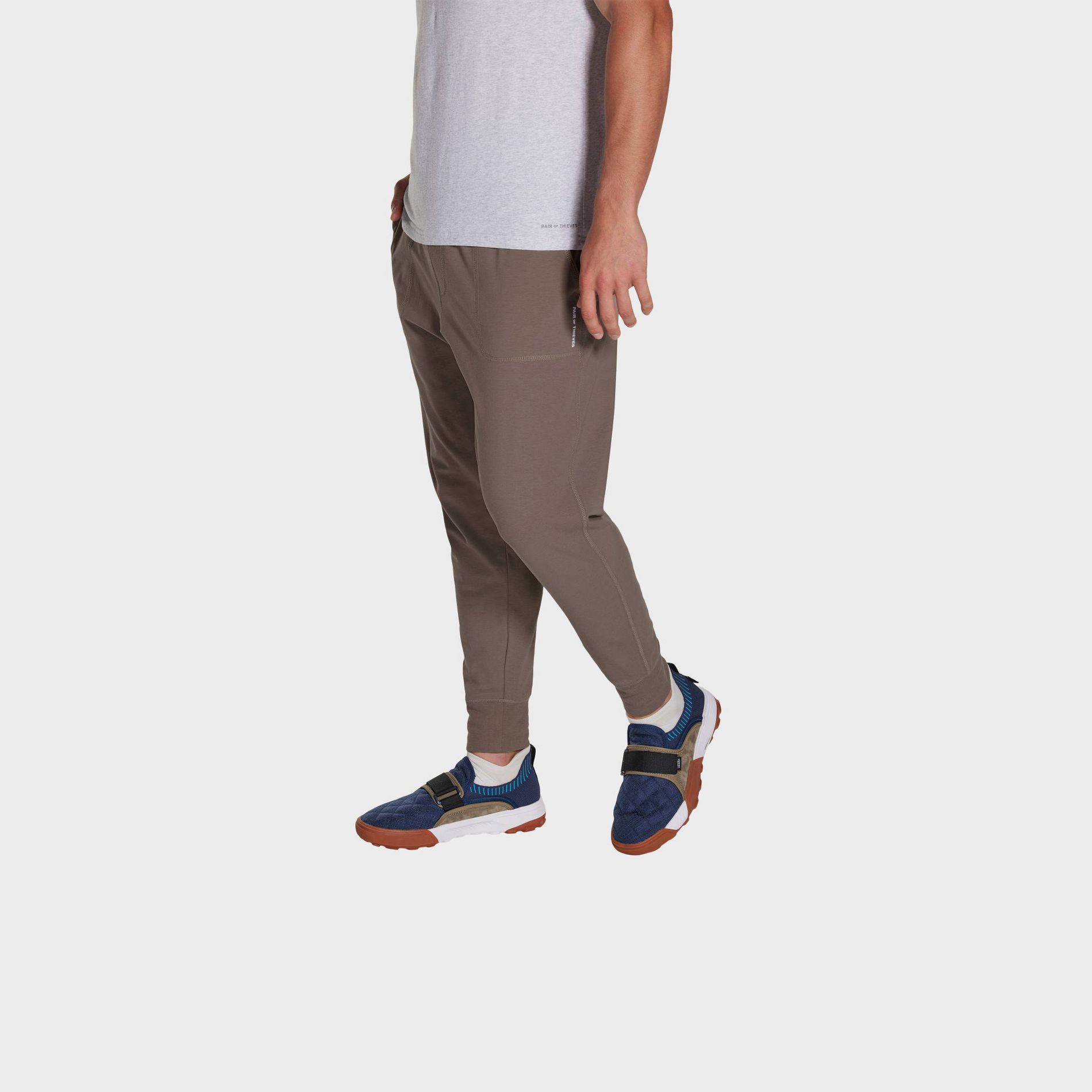 Pair of Thieves Men's Jogger Pajama Pants - Taupe