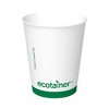 ecotainer 12 oz Hot Cup Carte Blanc Made in USA - Pack of 12 - 2 of 3