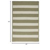 Colonial Mills Portico Braided Rug, Edamame 4' square, Square Shape - 2 of 2