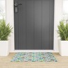 Evanjelina & Co Japanese Collection Blue 30" x 20" Welcome Mat - Society6 - 2 of 3