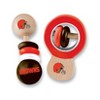 Baby Fanatic Wood Rattle 2 Pack - NFL Cleveland Browns Baby Toy Set - 2 of 4