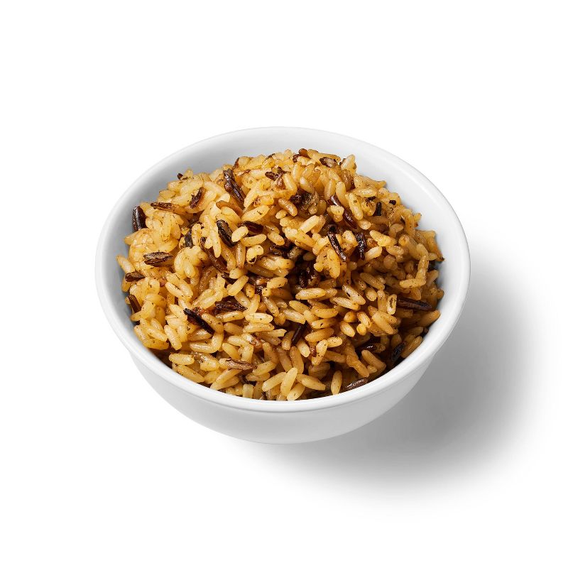 90 Second Long Grain &#38; Wild Rice with Herbs &#38; Seasonings Microwavable Pouch - 8.5oz - Good &#38; Gather&#8482;, 4 of 5