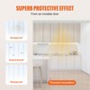 VEVOR Strip Curtain, 100' Length x 12" Width x 0.12" Thickness, Clear Ribbed PVC Curtain Strip Door Bulk Roll, Plastic Door Strips - 4 of 4
