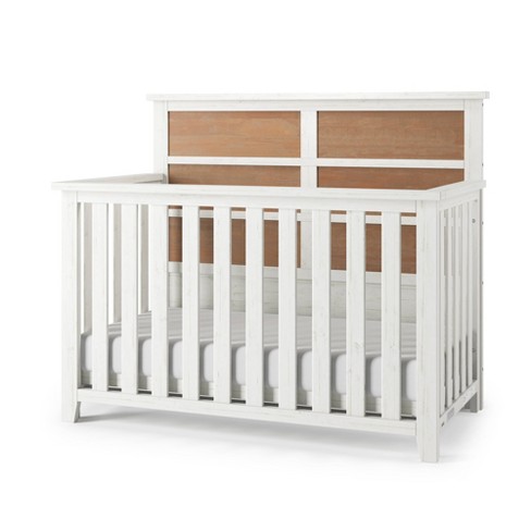 Rustic white crib outlet target