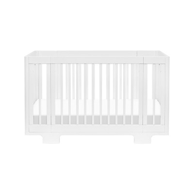 Yuzu White Pine 8-in-1 Convertible Crib with Conversion Kits
