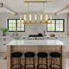 CityFurn 12-Light Kitchen Island Modern Linear Chandelier - 3 of 4