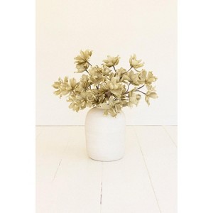 Botanica Stem Spray – 31"L Bendable EVA Foam Floral Accent in Beige, Set of 6 by Kalalou - 1 of 3