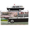Datsun Bluebird 510 Wagon "Japan Police Car" Black and White "Global64" Series 1/64 Diecast Model by Tarmac Works - 4 of 4