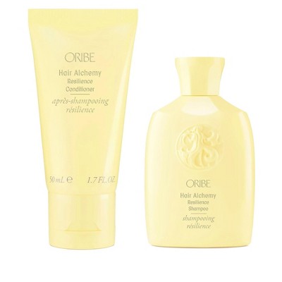 Oribe Hair Alchemy Resilience Shampoo, 2.5 oz & Oribe Hair Alchemy Resilience Conditioner, 1.7 oz DUO