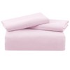 PiccoCasa Washed Brushed Microfiber Soft Duvet Cover Set 3 Pieces including 2 Pillow Cases - 4 of 4