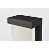 Elegant Lighting Raine Integrated LED wall sconce in silver - 3 of 4