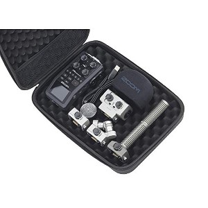 Zoom SCU-40 Universal Soft Shell Case For Zoom Recorders and Accessories, Lightweight, Padded Waffle-Shaped Foam Pads, Large Size - 1 of 4