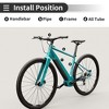 Unique Bargains Universal Bike Bottle Cup Holder Black Carbon Fiber - 3 of 4