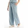 June + Vie by Roaman's French Terry Wide-Leg Pant - 4 of 4