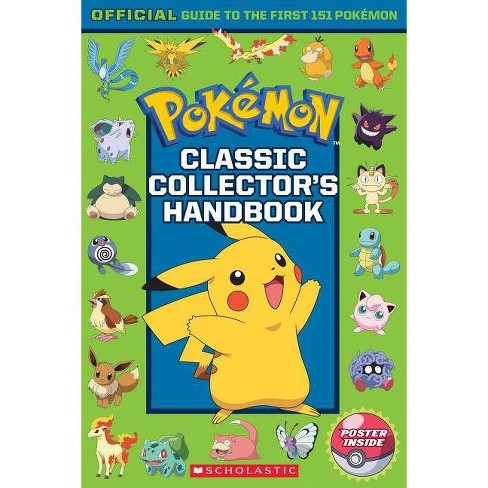 the official pokemon handbook poster