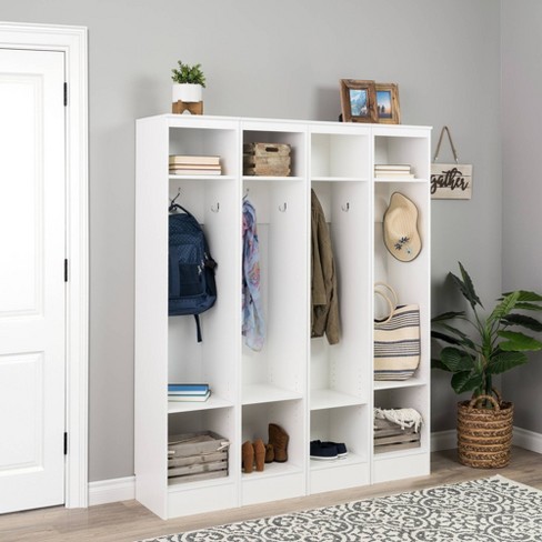 48 Wide Hanging Entryway Shelf White - Prepac : Target