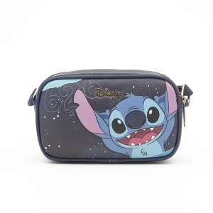 WondaPop Stitch Double Zipper Crossbody/Shoulder Bag - 1 of 4