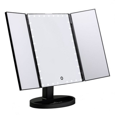 Impressions Vanity Touch Trifold XL Dimmable LED Makeup Mirror