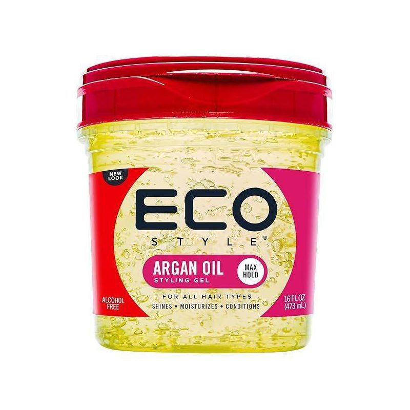 ECO STYLE Professional Styling Gel with Argan Oil - 16 fl oz, 1 of 7