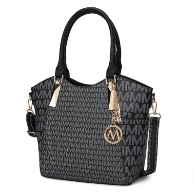 MKF Collection Devorah Stylish Tote Handbag Signature Printed by Mia K