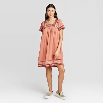 target coral dress