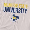 McNeese State University Official Stacked Adult T Shirt, Athletic Heather - 2 of 4