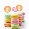 Big Dot of Happiness Pink Ducky Duck - DIY Shaped Girl Baby Shower or Birthday Party Cut-Outs - 24 Count - 3 of 4