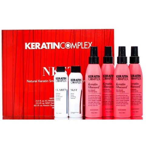 Keratin Complex NKST Natural Keratin Smoothing Treatment System (Professional Starter Kit) - image 1 of 4