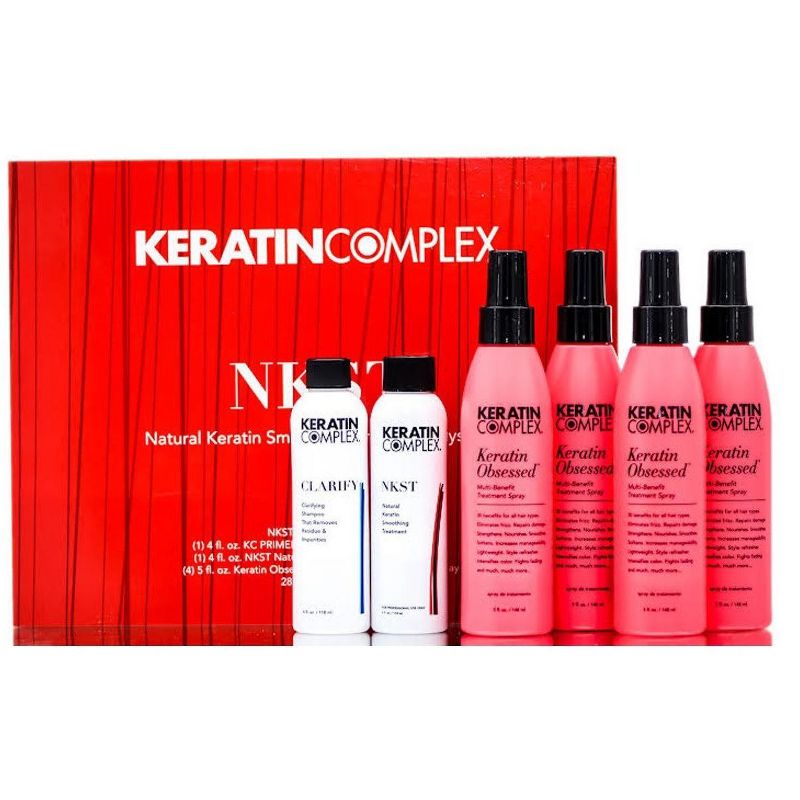 Keratin Complex NKST Natural Keratin Smoothing Treatment System (Professional Starter Kit), 1 of 6
