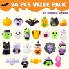 Joyfy 24 Pcs Halloween Squishy Toys Kits, Classic Character Squishy Toys for Halloween Party Favors, Boys & Girls Birthday Gifts Goodie Bag Prize - 2 of 4