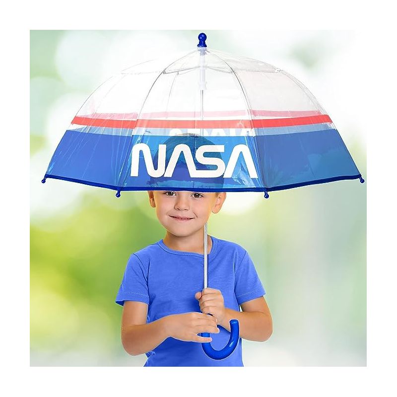NASA Kids Clear Bubble Umbrella- Ages 3-10, 2 of 3