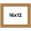 PosterPalooza | Contemporary Gold Picture Frame - UV Acrylic, Backing Board, Hanging Hardware Included - 2 of 4