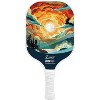 Luzz T700 Carbon Fiber Pickleball Paddle with Sandblasted Surface & Honeycomb Core Racket - Includes Free Versatile Tote Bag - 2 of 4