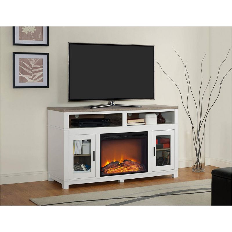 Paramount Electric Fireplace TV Stand for TVs up to 60" Wide - Room & Joy, 4 of 11