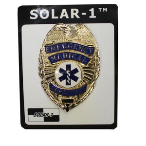 Gold/Blue Emergency Medical Services Badge by Solar 1 - 1 of 1