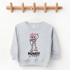 Howdyween Skeleton - Kids Toddler Sweatshirt and Kids Youth Sweatshirt - 2 of 3