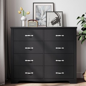 Drawers Dresser for Bedroom, Wood Bedroom Dresser Modern Drawer Chest - 1 of 4