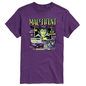 Men's - Disney - Maleficent Computer Pop Up Short Sleeve Graphic T-Shirt - 1 of 3
