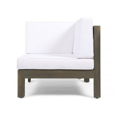 Runessay White, armchair, single armchair, corner chair