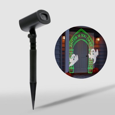 Philips LED "Enter If You Dare" Fading Ghosts Archway Projector Halloween Special Effects Light