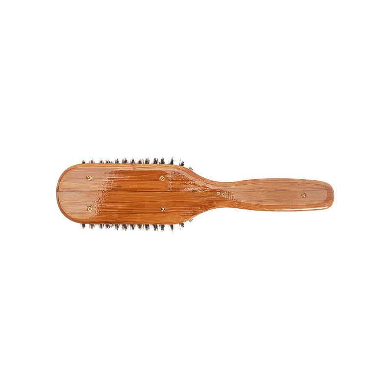 Bass Brushes Shine & Condition Hair Brush with 100% Premium Natural Bristle FIRM Pure Bamboo Handle Medium Paddle, 2 of 6